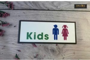 Biển chỉ dẫn “Kids” – Chất liệu Alu cao cấp