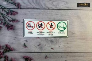 Biển Nội Quy WC – Chất Liệu Alu Cao Cấp
